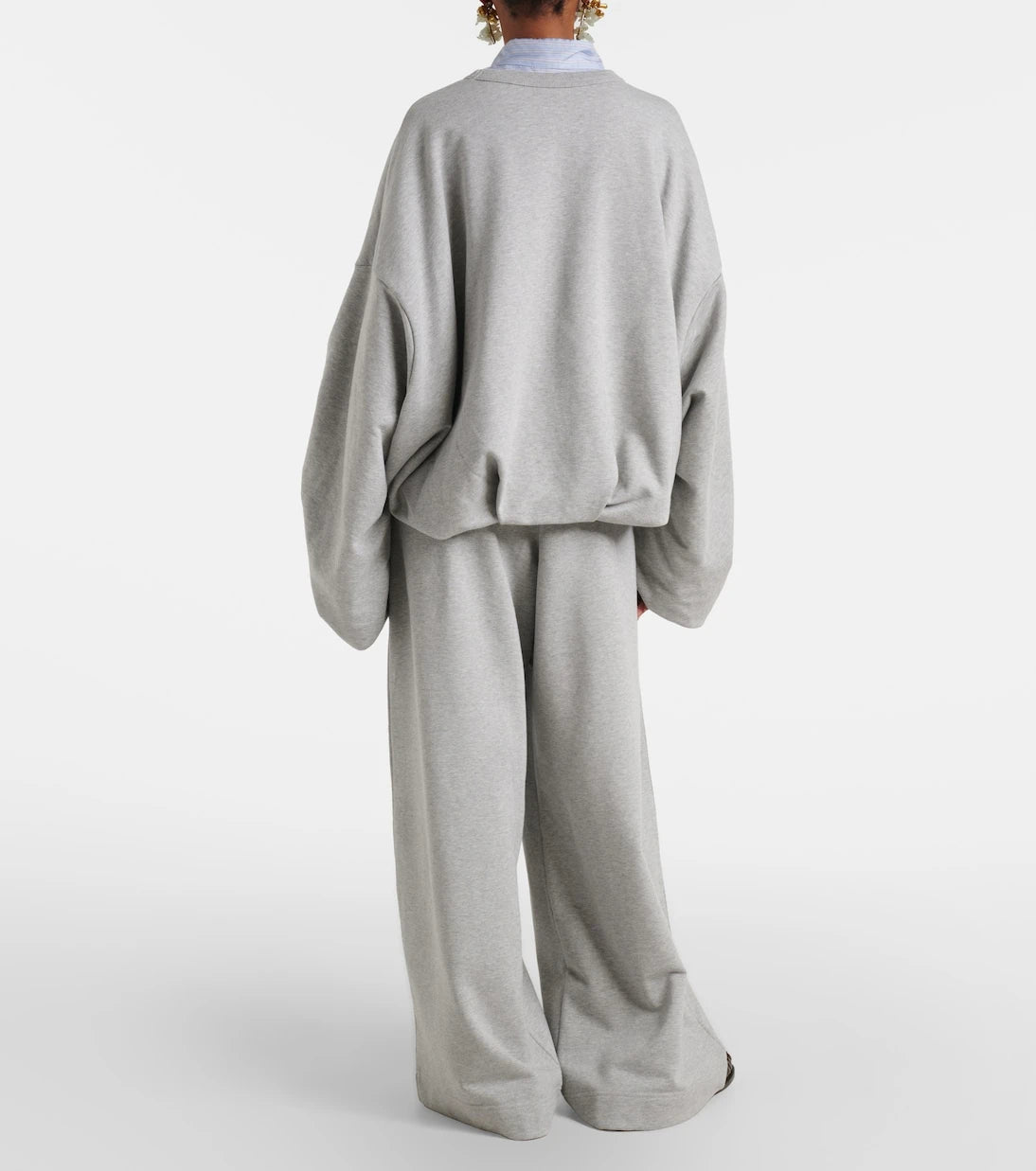 Dries Van Noten - Cotton jersey sweatpants