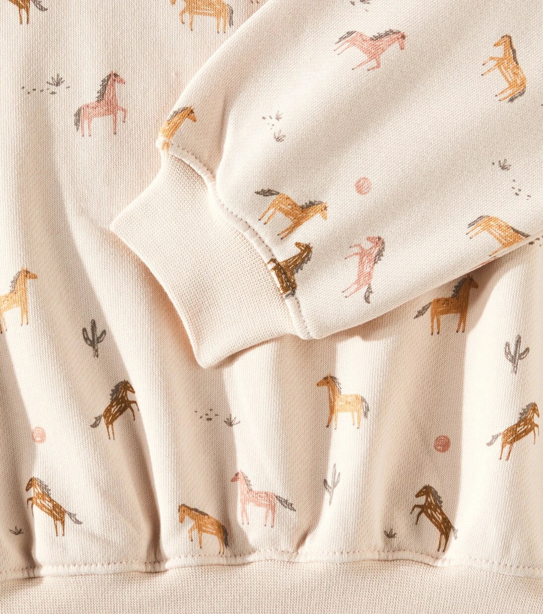 Rylee + Cru - Printed cotton-blend jersey sweatshirt