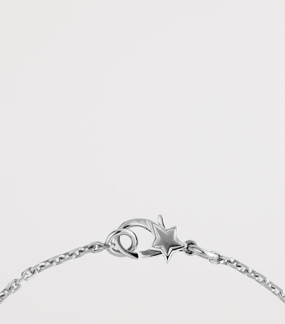CHANEL White Gold and Diamond Comète Géode Bracelet