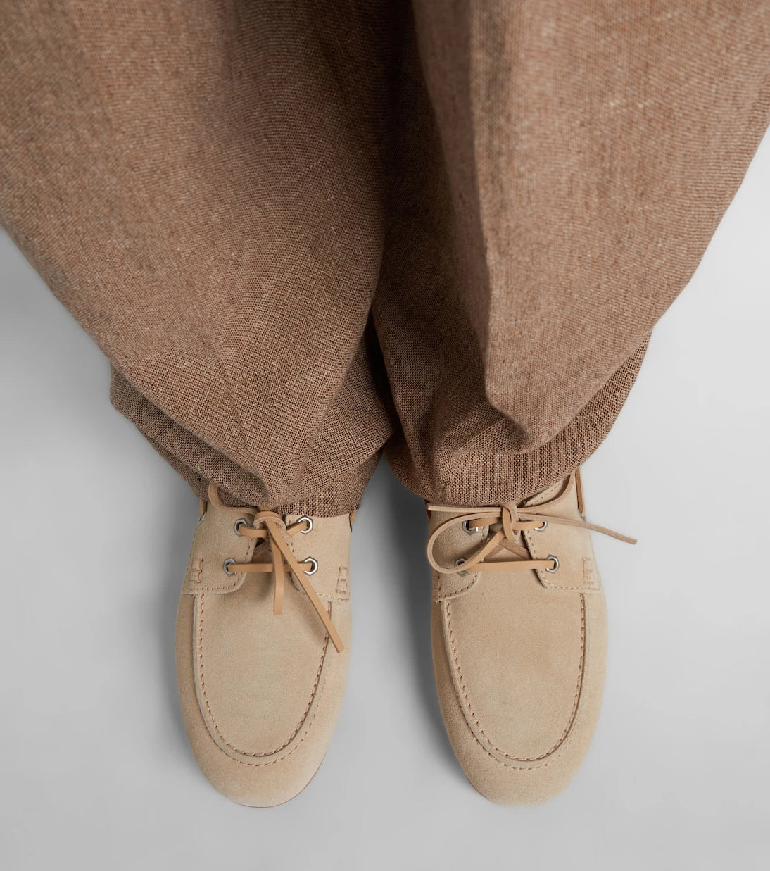 Hogan - H693 suede boat shoes