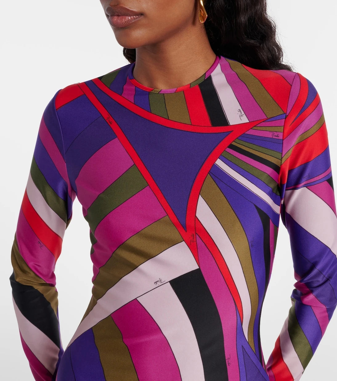 Pucci - Printed jersey minidress