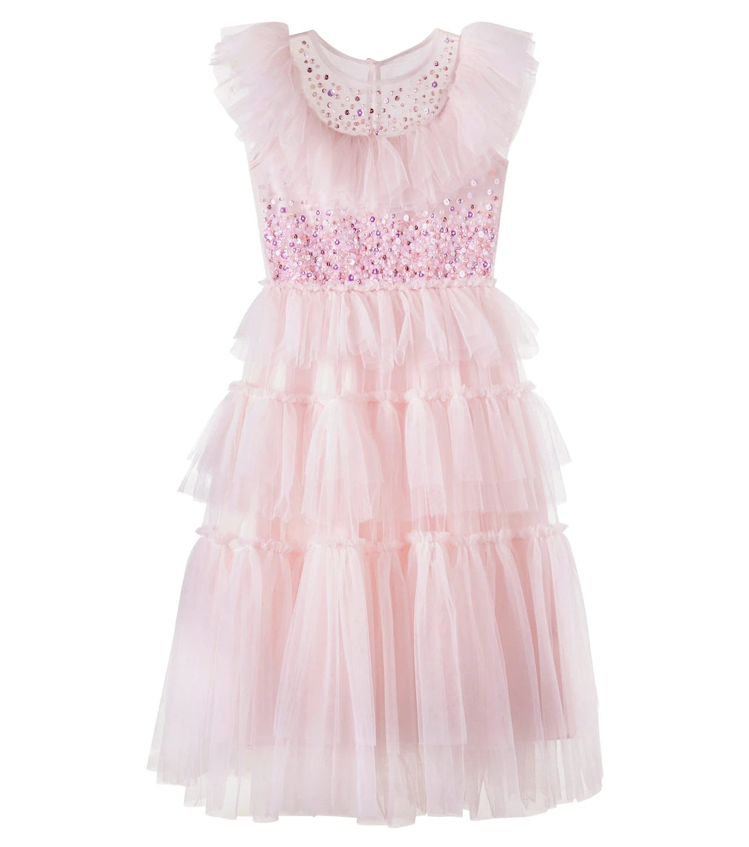 Tutu Du Monde - Ruffled sequined tiered dress
