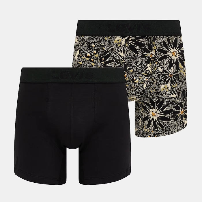 Levi's Erkek Pamuklu Elastan Boxer 2'li