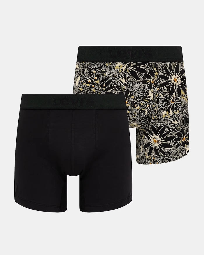 Levi's Erkek Pamuklu Elastan Boxer 2'li