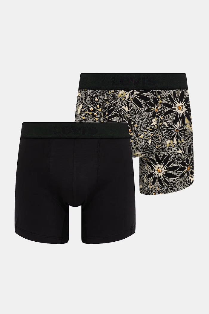 Levi's Erkek Pamuklu Elastan Boxer 2'li