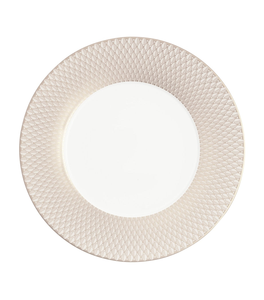 Christofle Porcelain Malmaison Platinum Impériale Underplate (31cm)