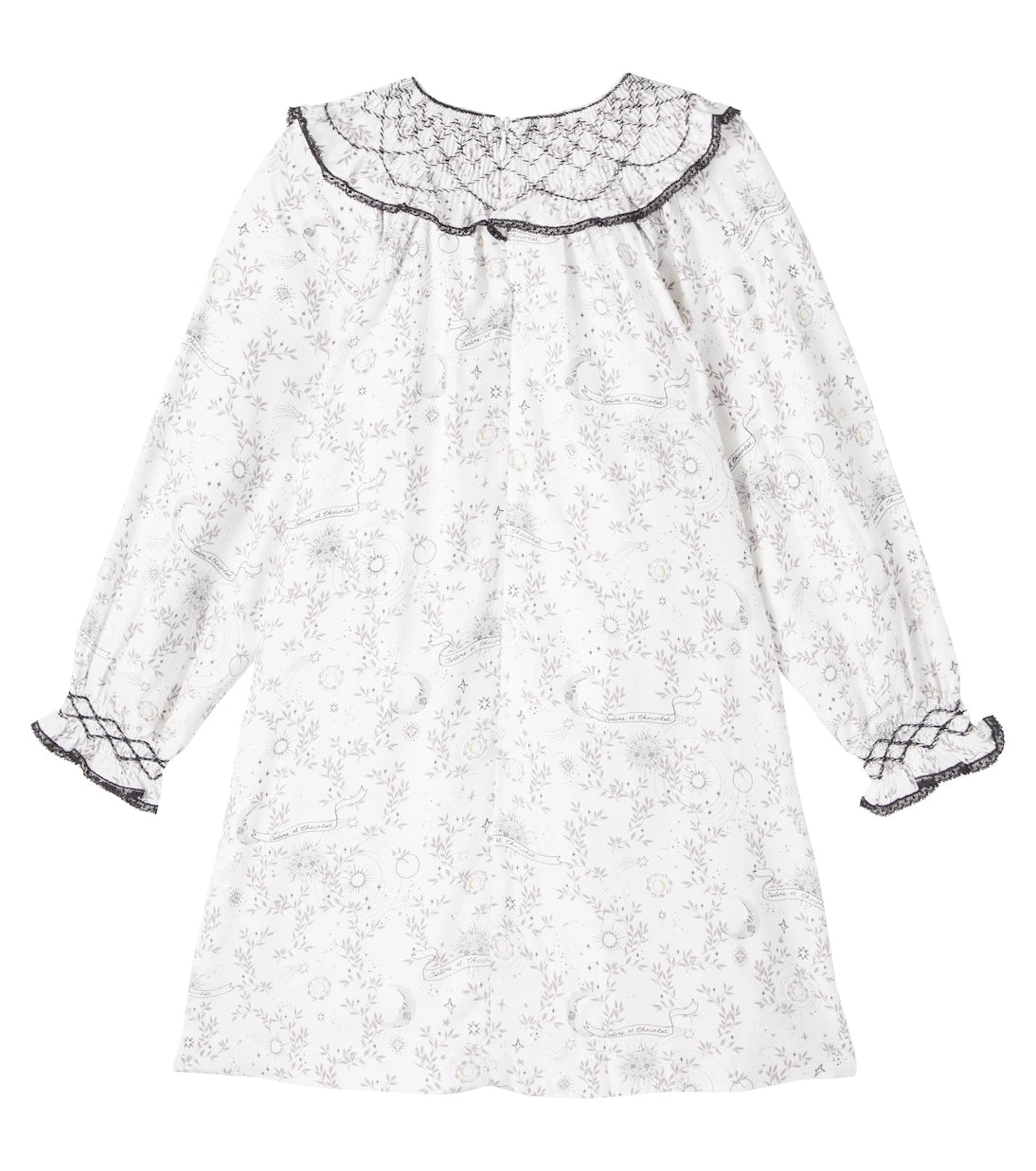 Tartine et Chocolat - Embroidered printed dress
