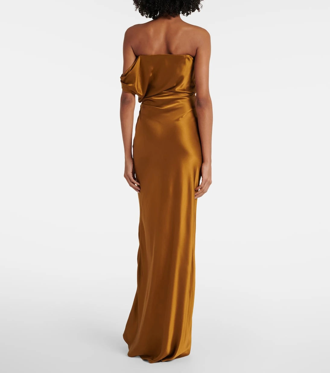 The Sei - Draped silk satin gown