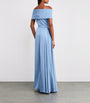 Charmeuse Off-The-Shoulder Philomena Gown