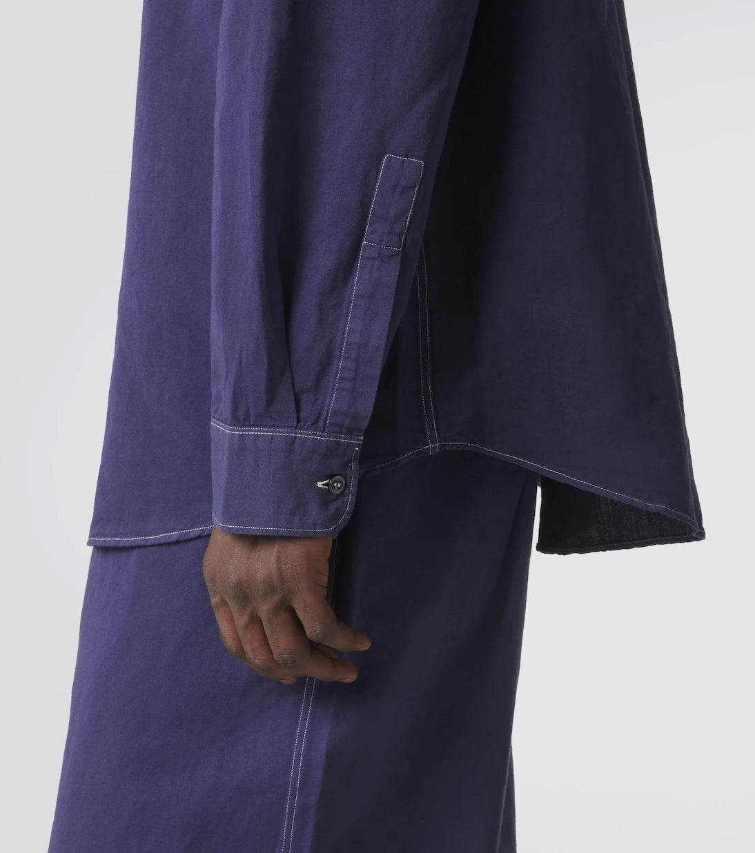 Studio Nicholson - Louro cotton and linen shirt