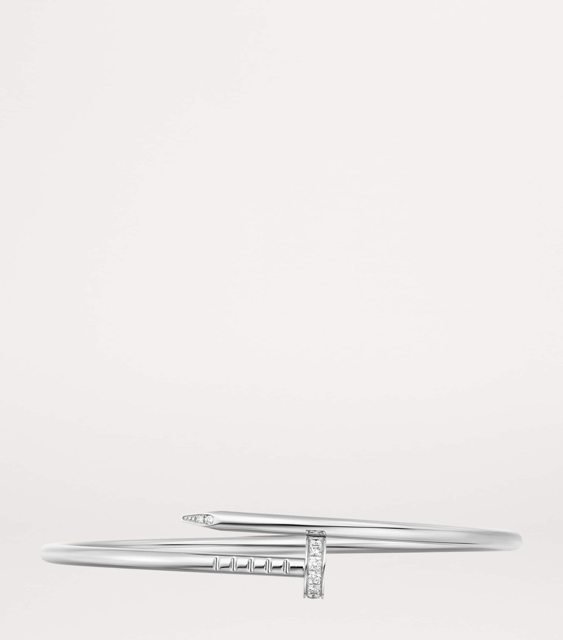 White Gold and Diamond Juste Un Clou Bracelet