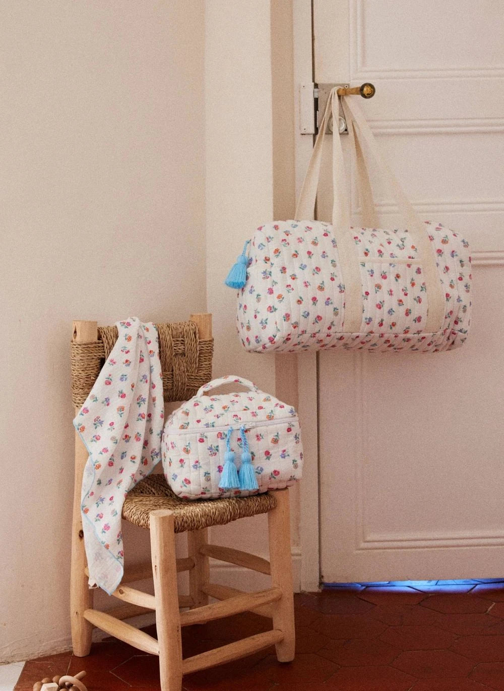 Louise Misha - 24h Vaeva bag in organic cotton | White