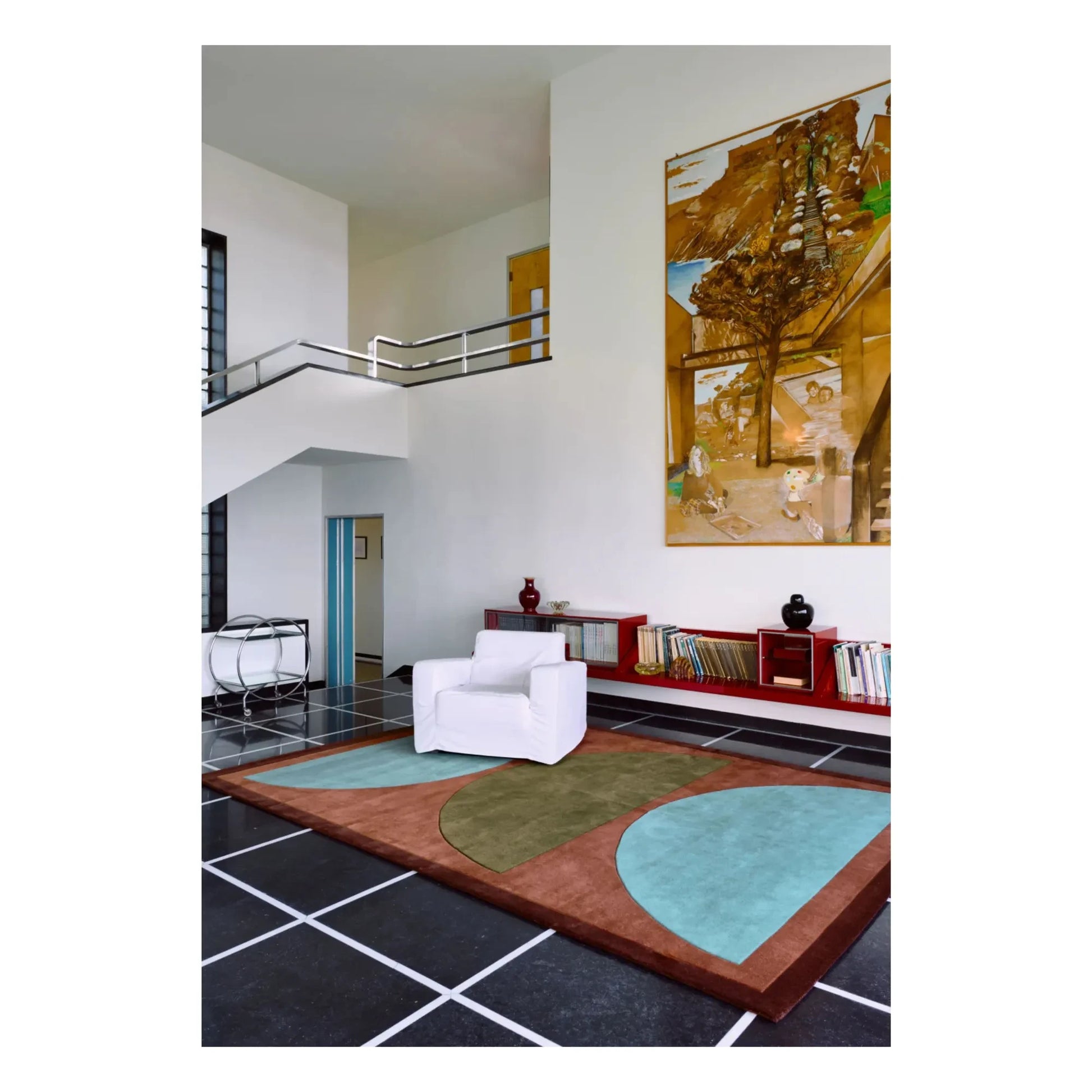 Layered - Coppa Canela wool carpet | Cannelle