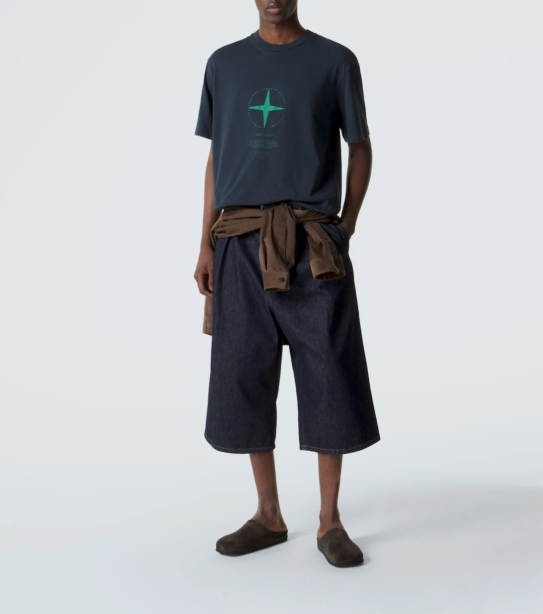 Stone Island - Logo cotton jersey T-shirt