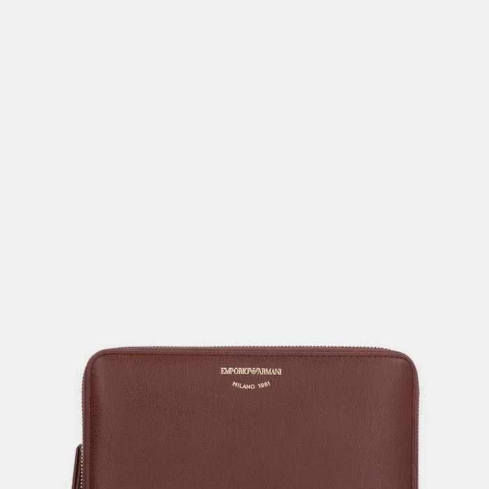 Emporio Armani портфейл дамски от кожа