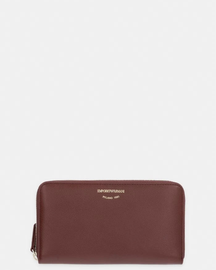 Emporio Armani портфейл дамски от кожа