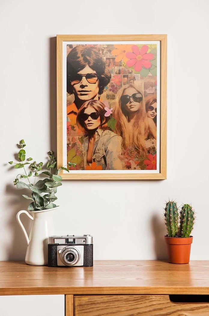 Плакат HARTMAN 60's Collages 08, 30 x 40 cm