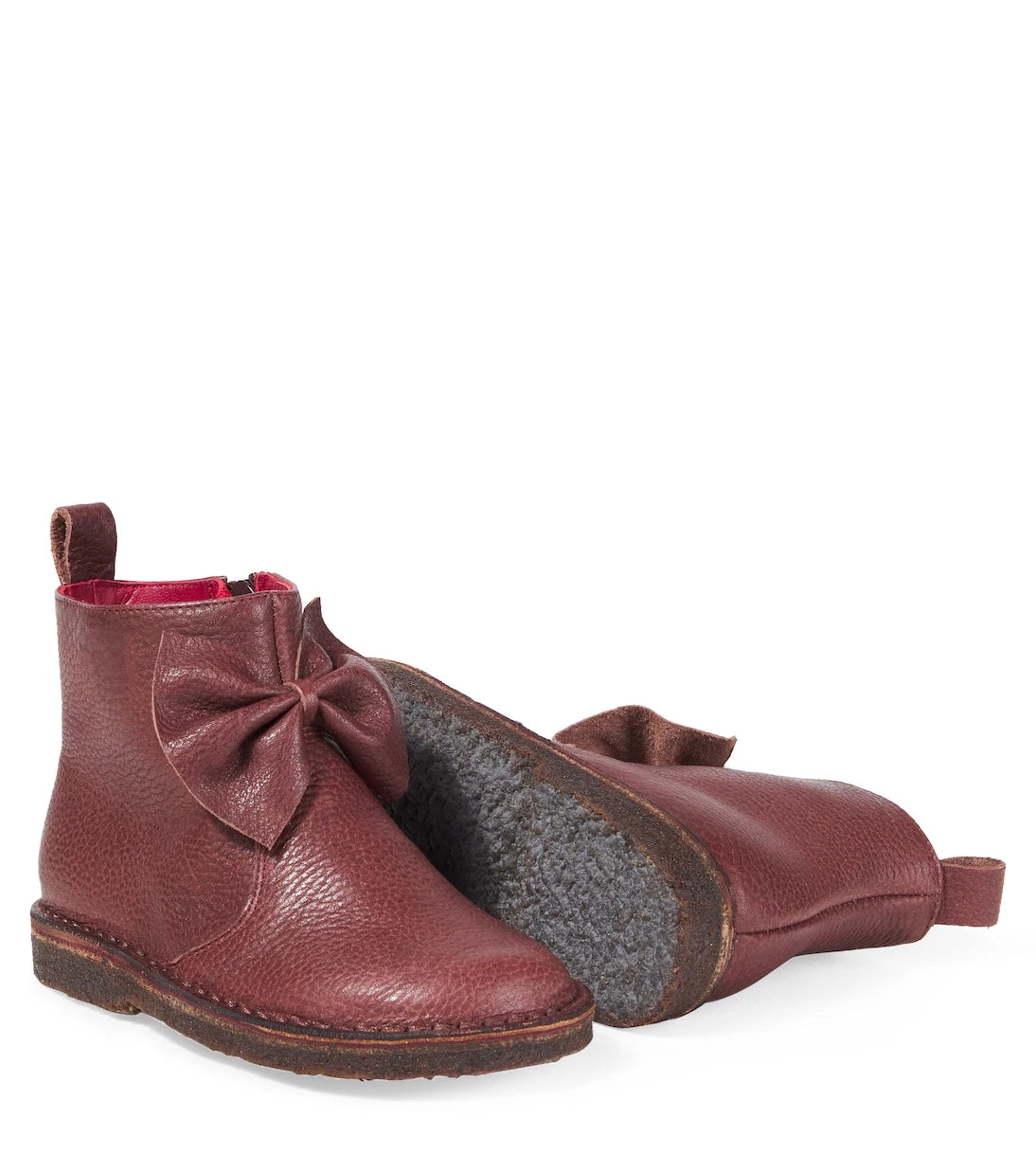 PèPè - Kava bow-detail leather boots