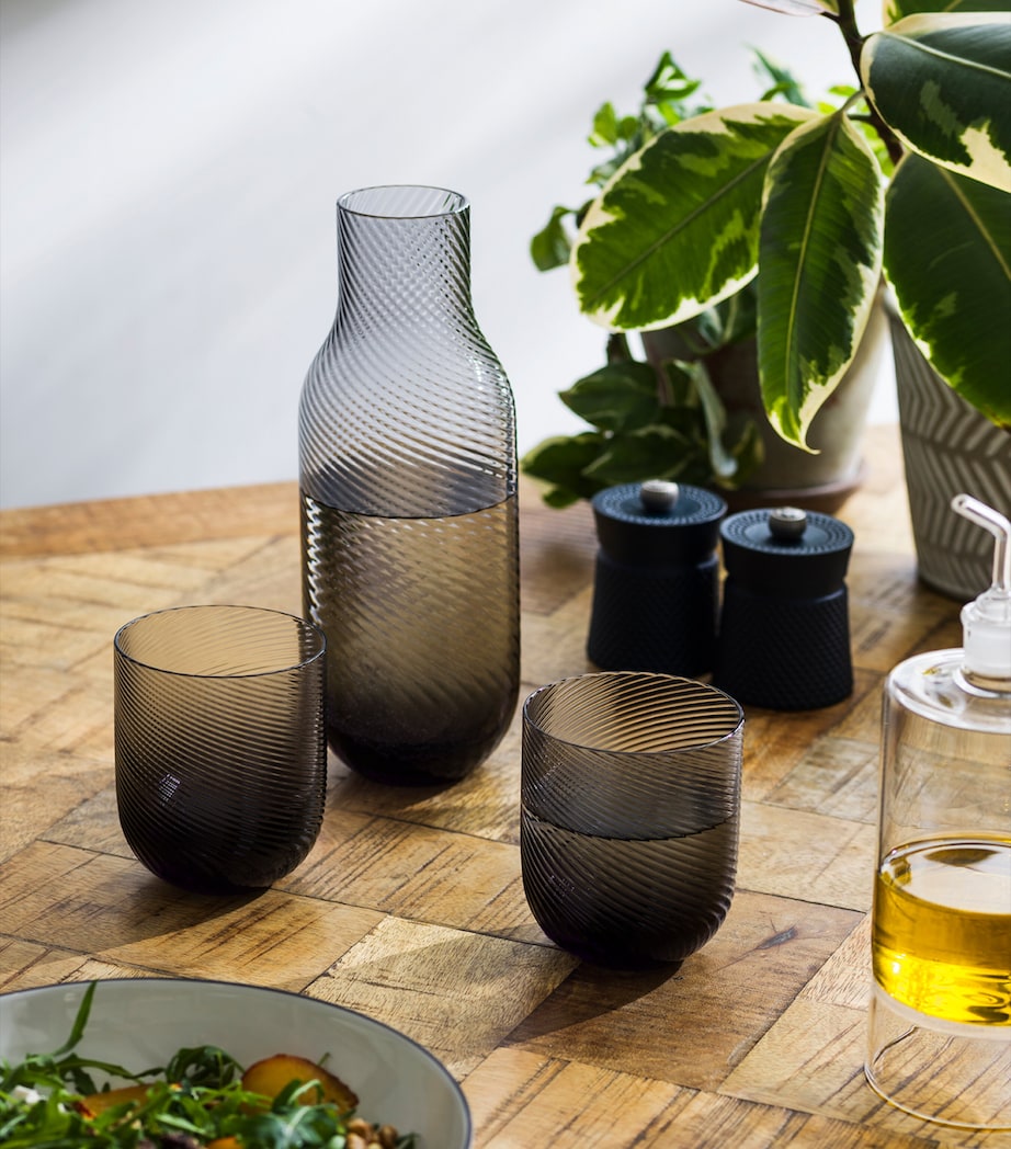 Set of 2 Optic Smoke Tumblers (350ml)