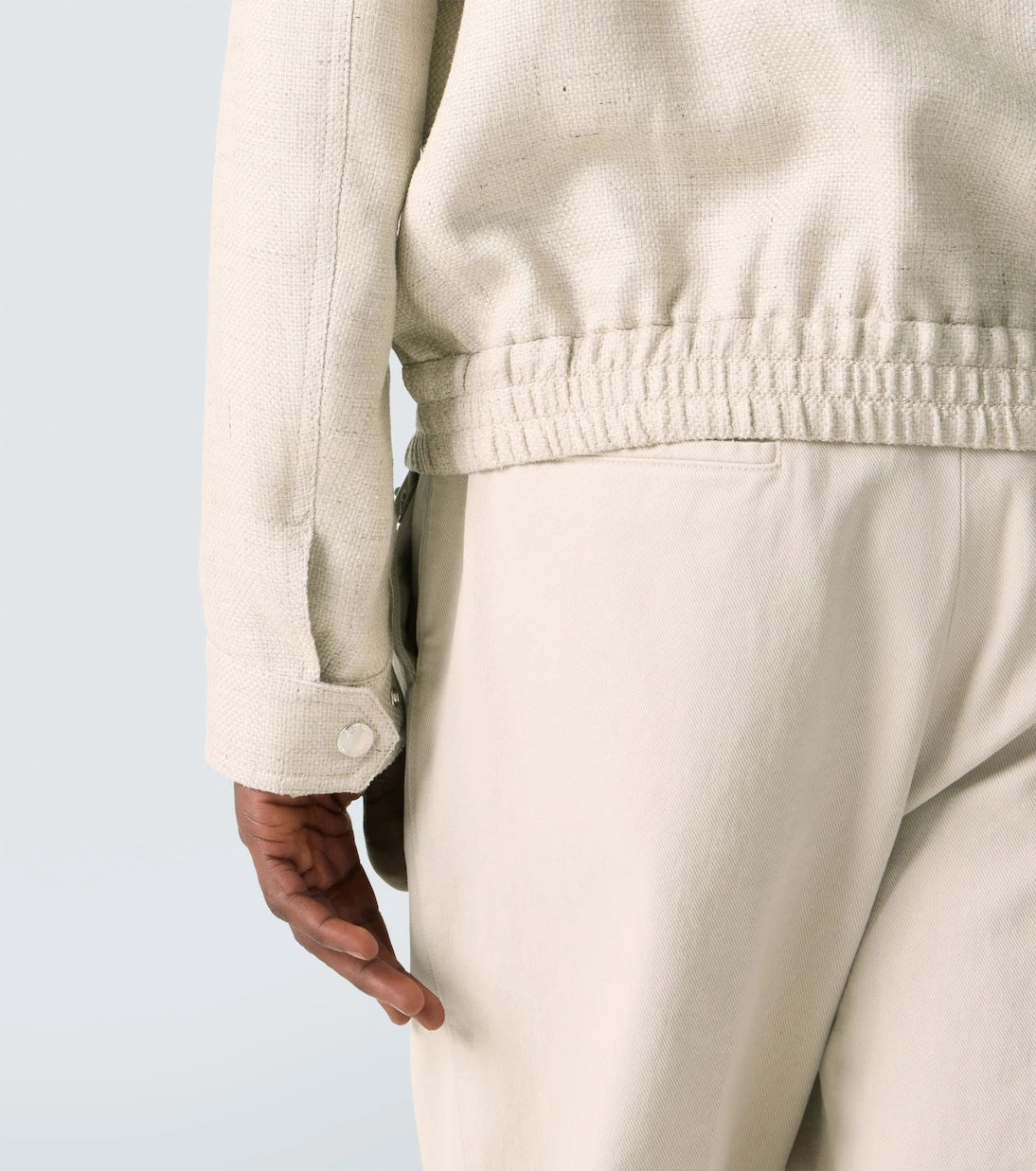 Brunello Cucinelli - Silk, linen, and wool jacket