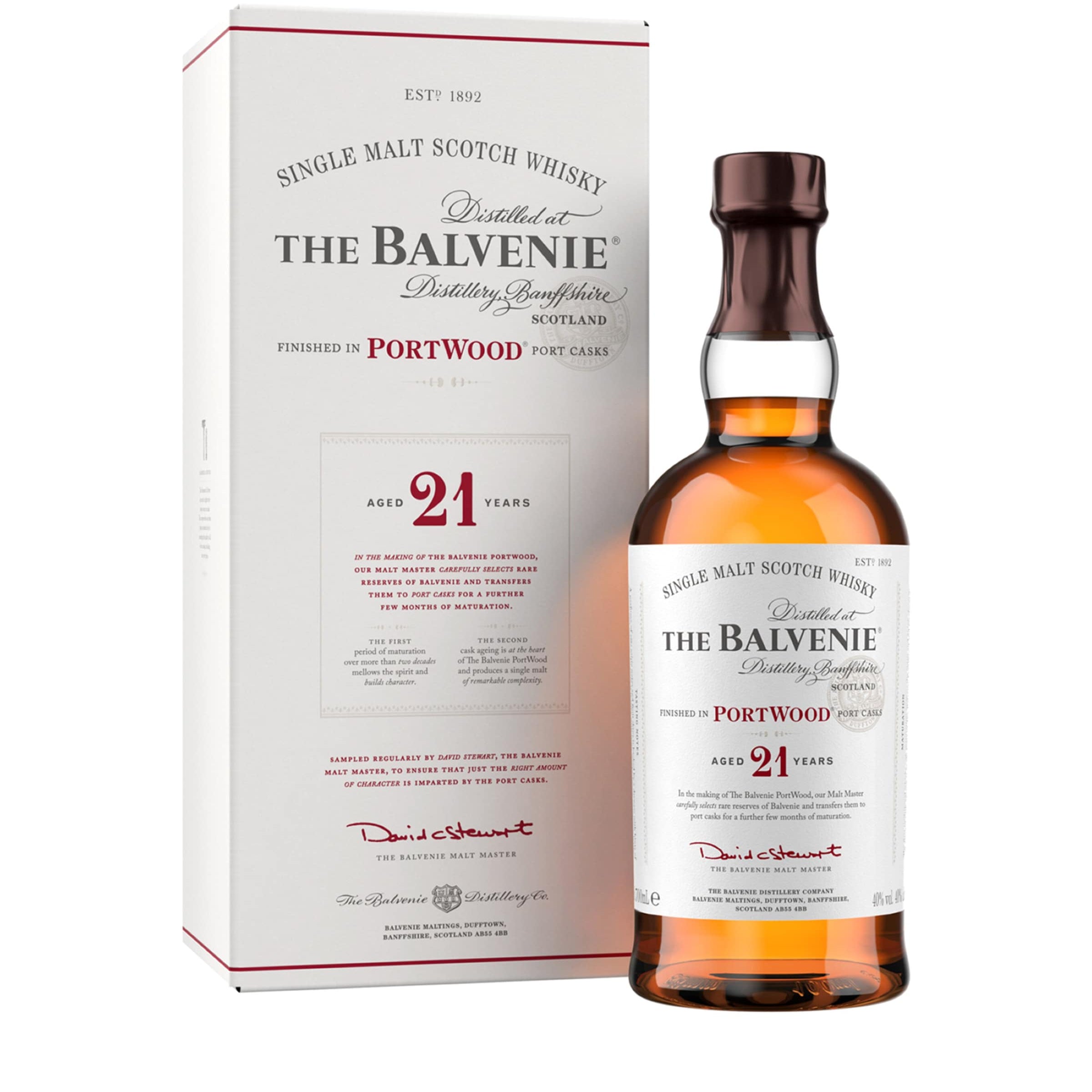 21-Year-Old PortWood Whisky (70cl)