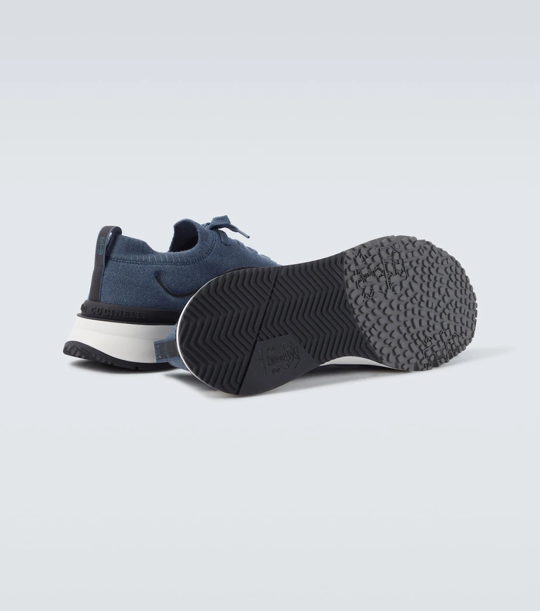 Brunello Cucinelli - Techno knitted sneakers