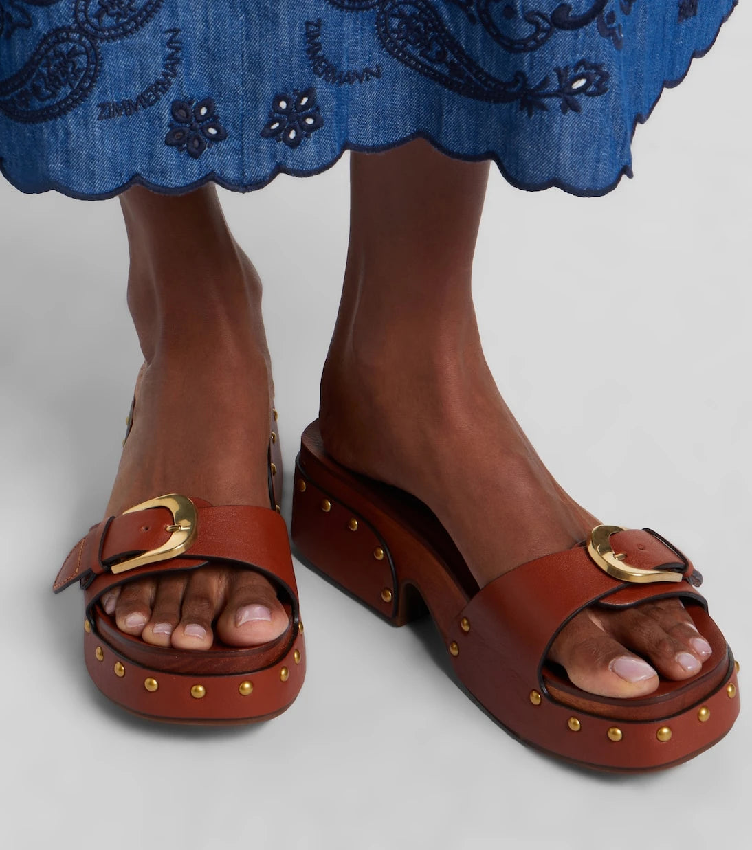 Zimmermann - Alight leather mules