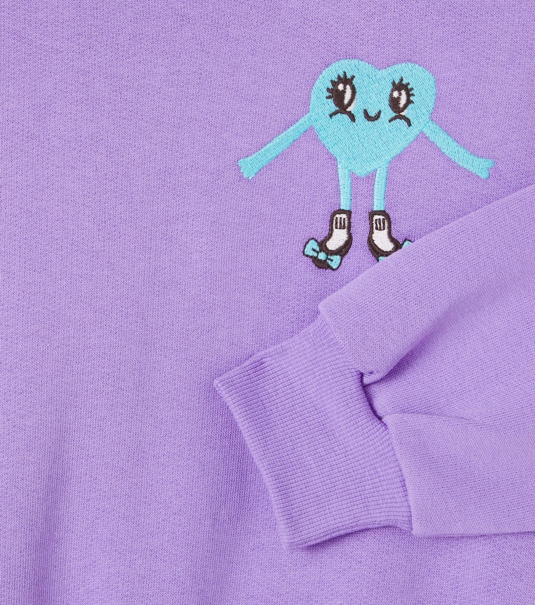 Mini Rodini - Embroidered cotton jersey sweatshirt