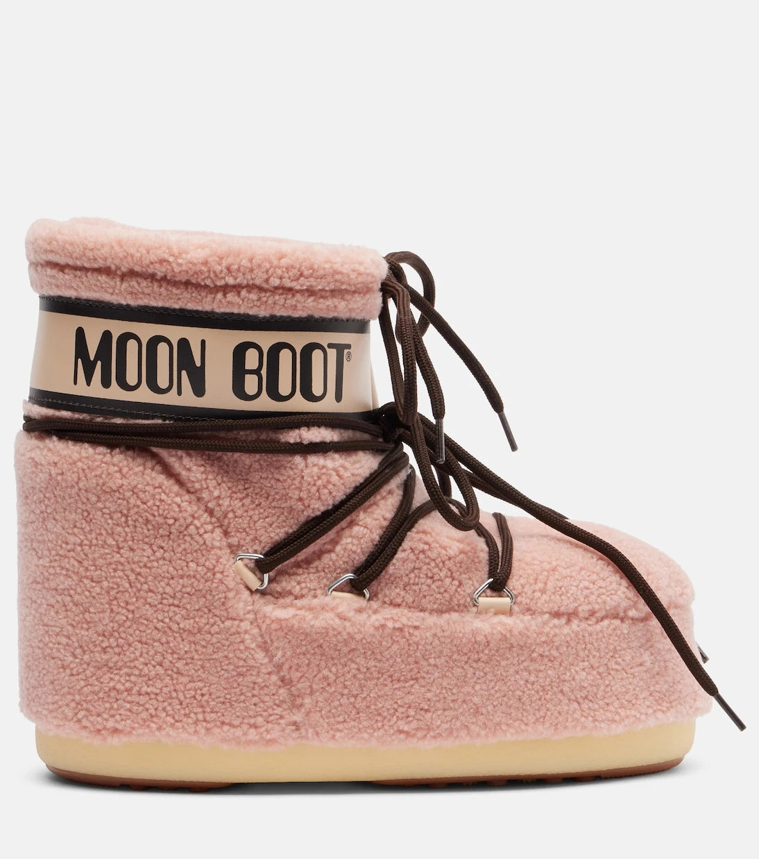 Moon Boot - Icon Low جزمة ثلج من الصوف