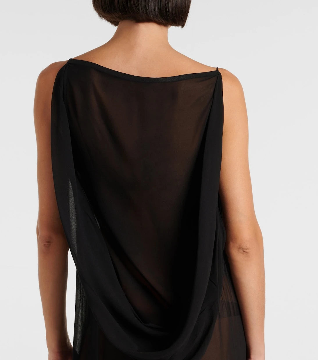 Jacquemus - The Ameno silk-blend gown