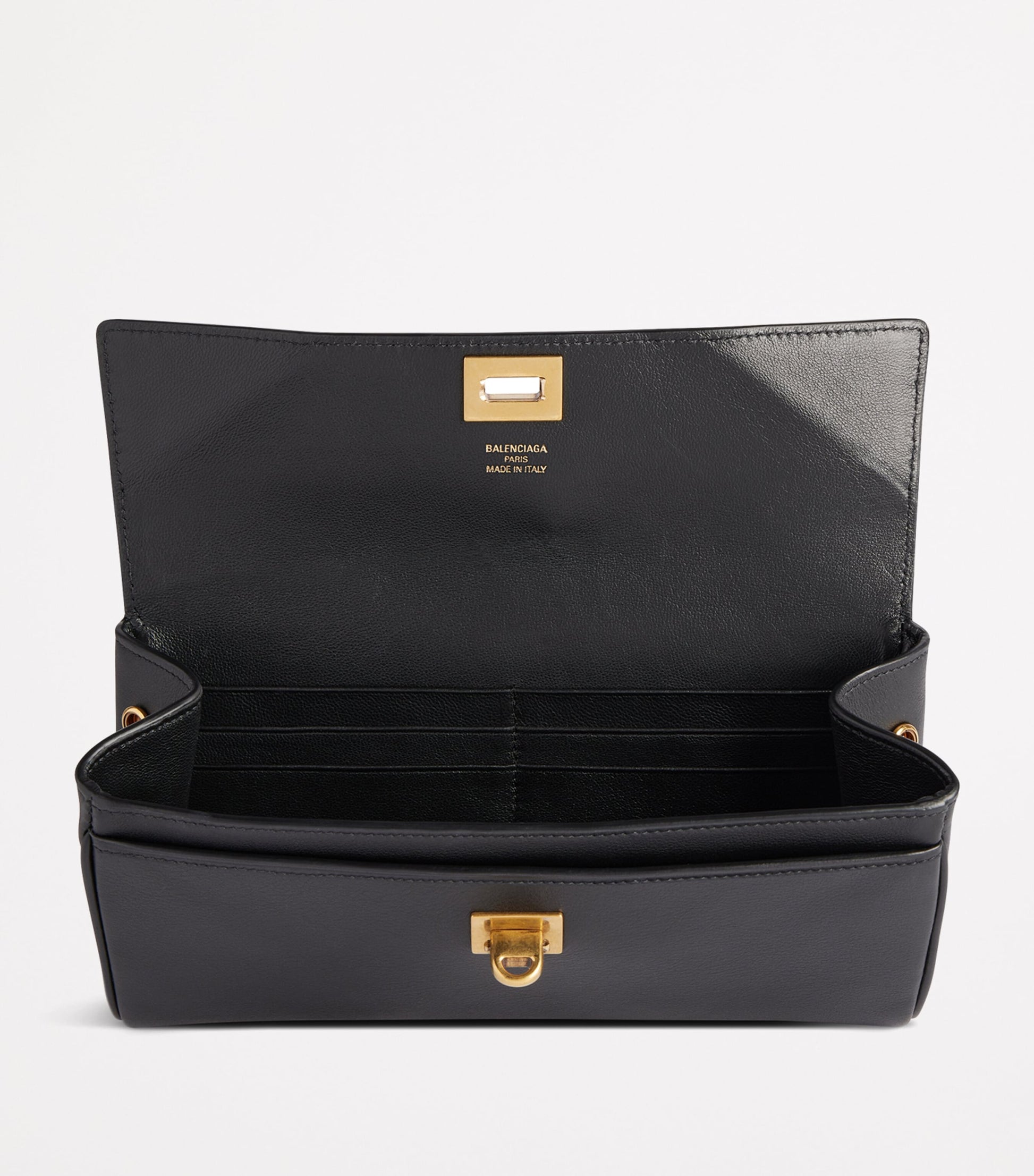 Black Leather Rodeo Wallet