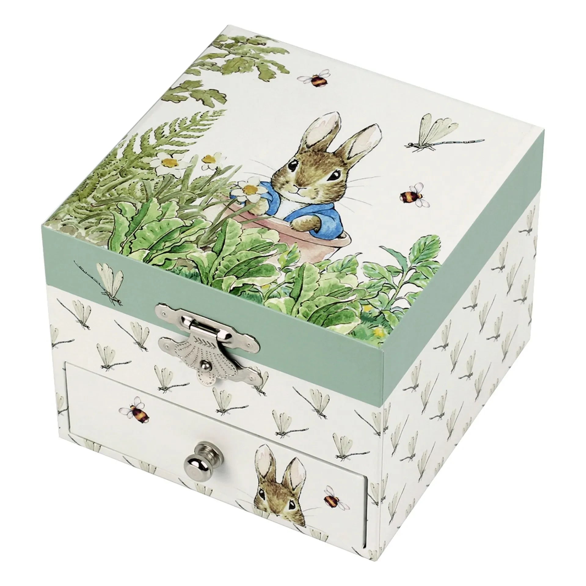 Trousselier - Rabbit music box | Aqua