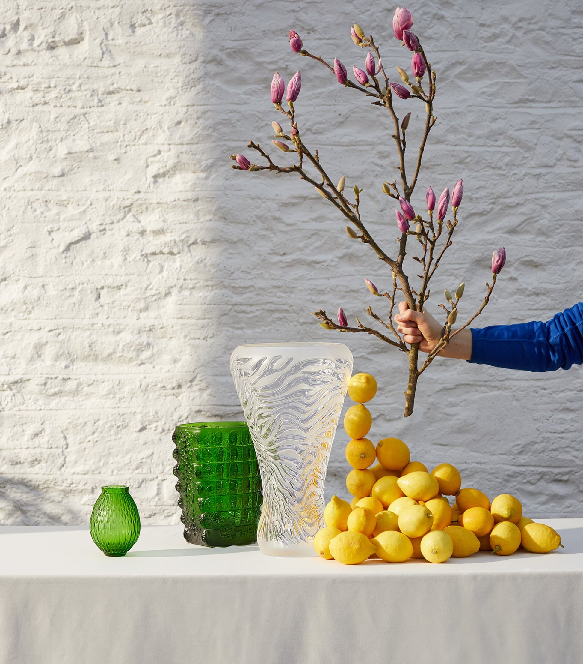 Crystal Zebre Vase (45cm)