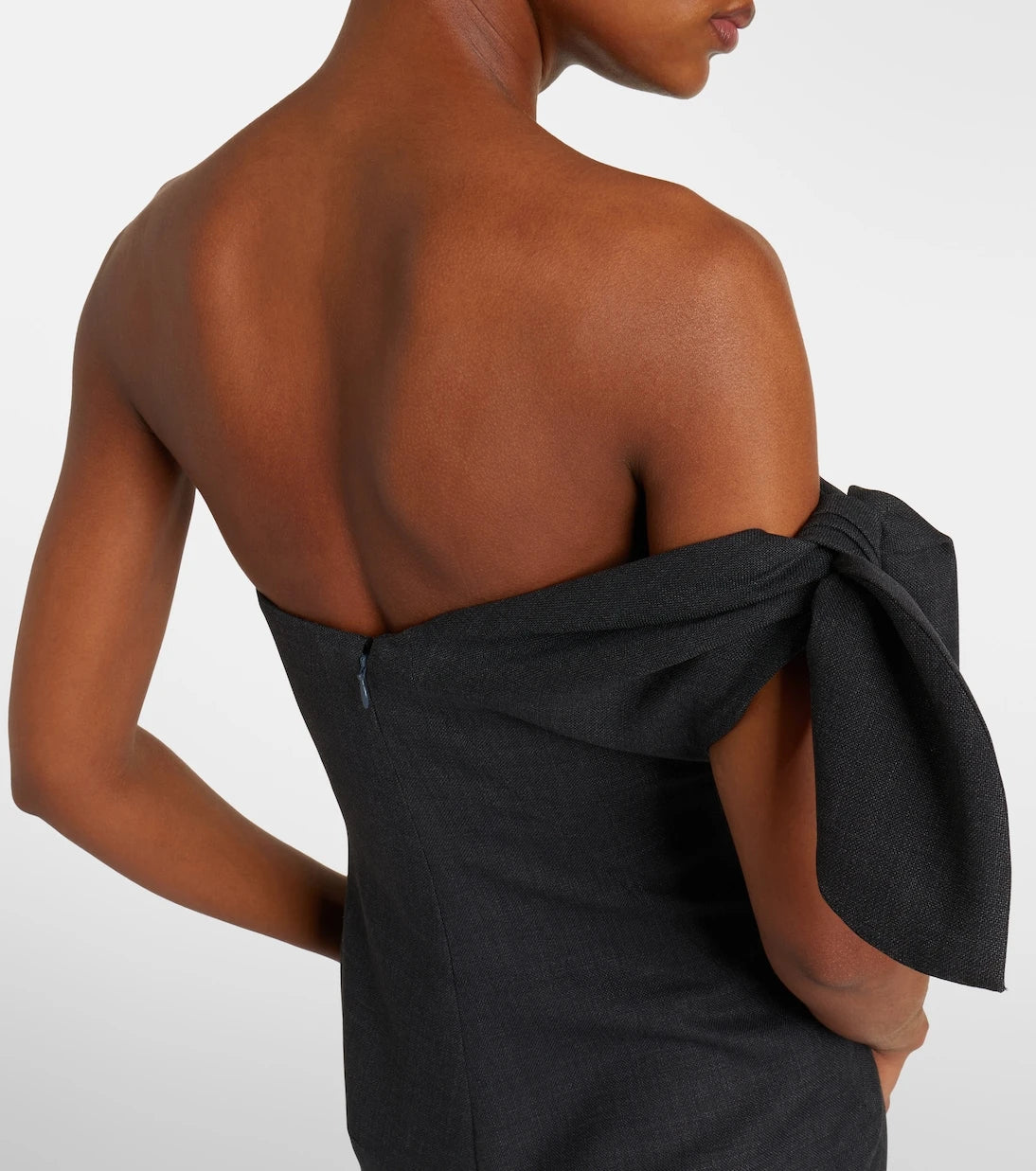 Givenchy - Bow-detail wool cocktail dress