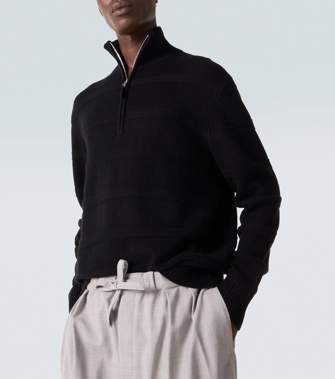 Allude - Cotton and cashmere turtleneck sweater