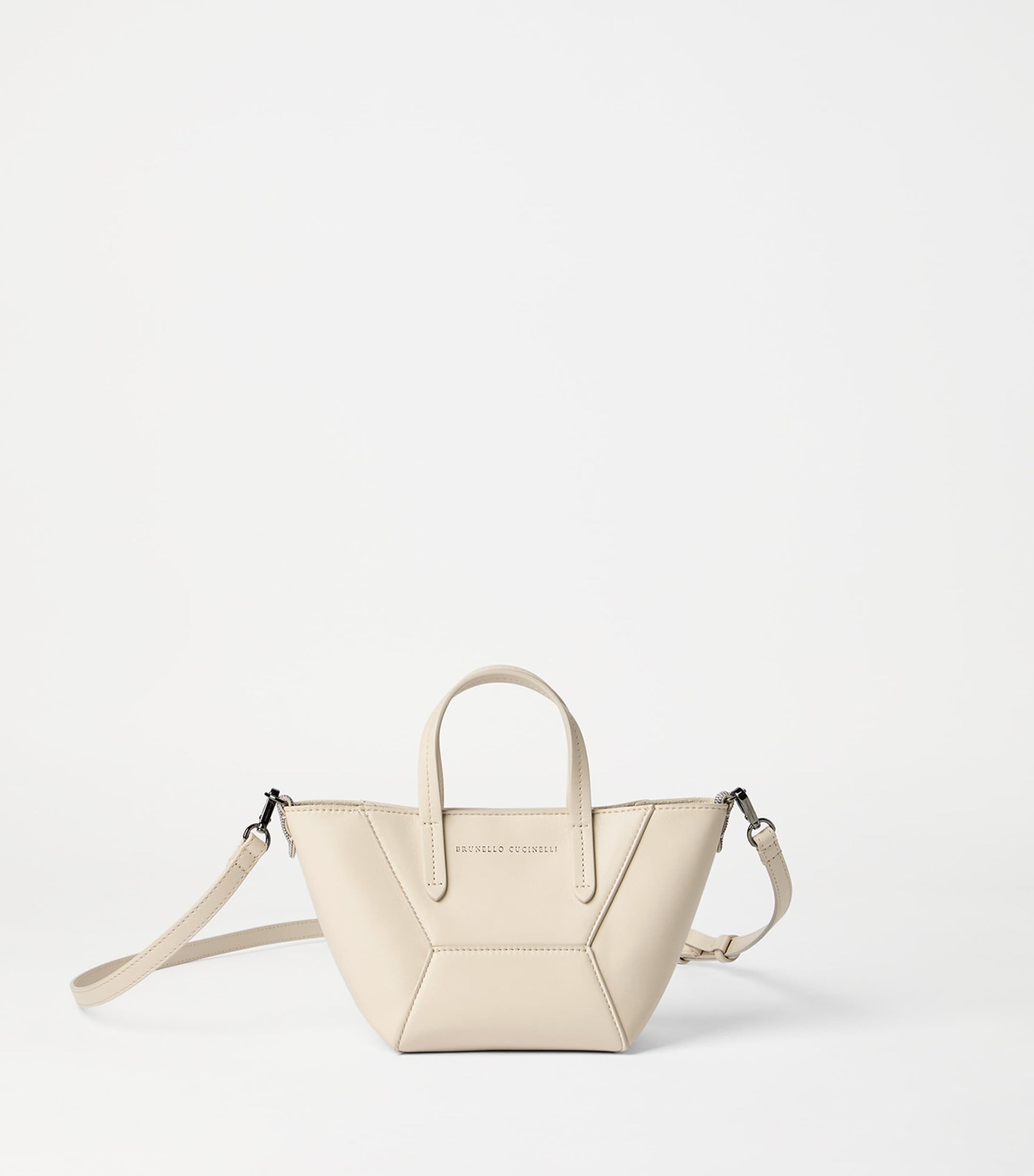 Mini Calfskin BC Duo Tote Bag