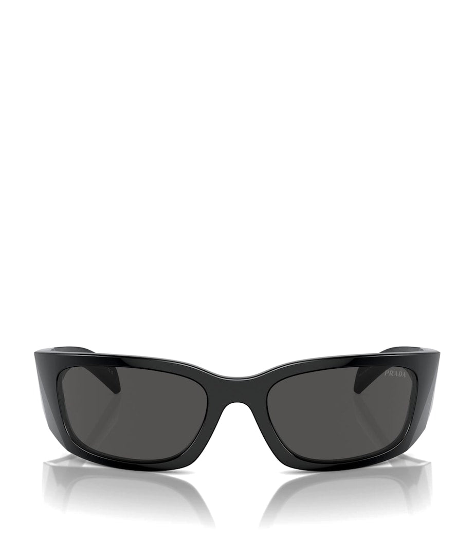 Prada Black Acetate PR A14S Sunglasses