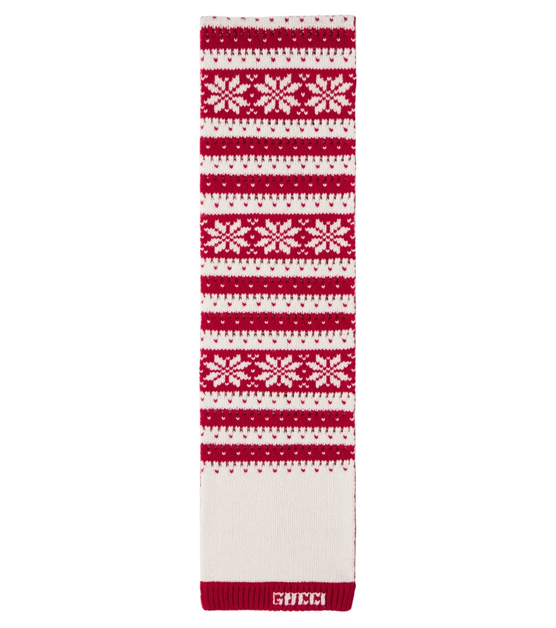 Gucci Kids - Fair Isle wool scarf
