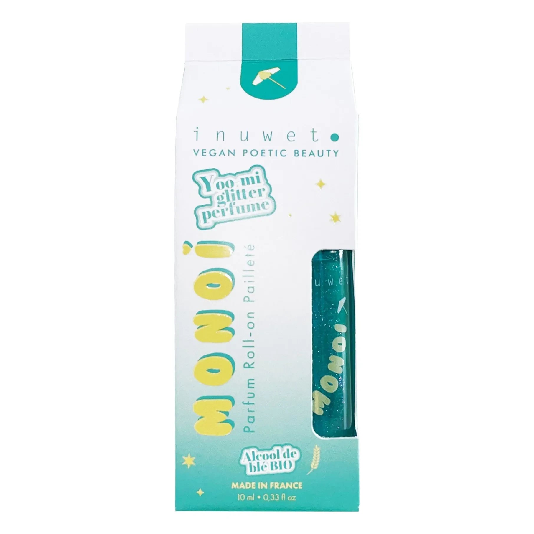 Inuwet - Parfum Roll-on Pailleté Monoï - 10ml