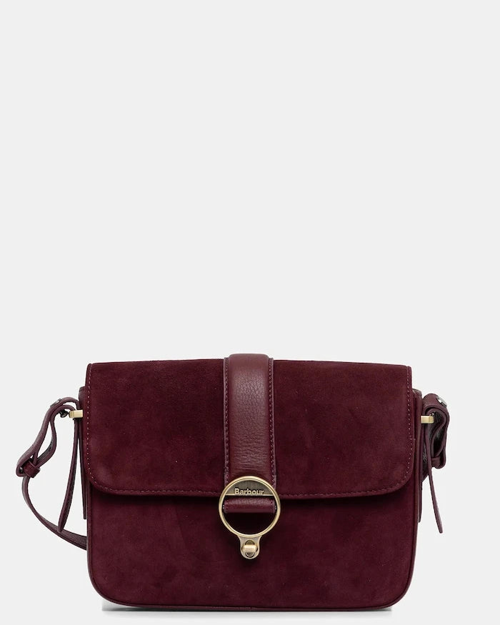 Barbour Rosa Süet Çanta