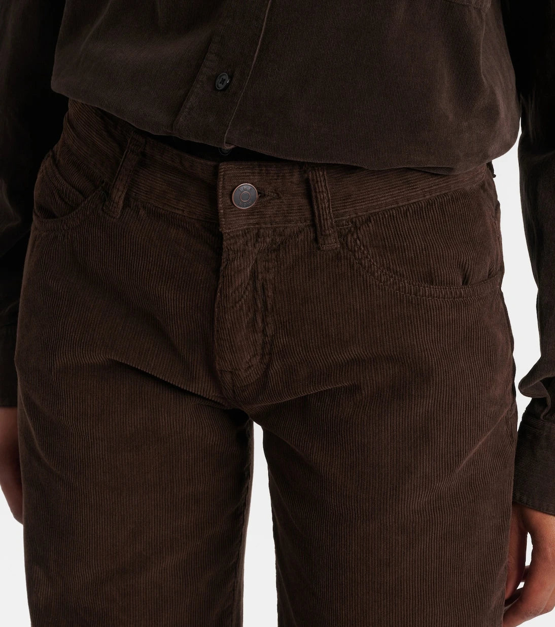 The Row - Carlyl cotton corduroy straight pants