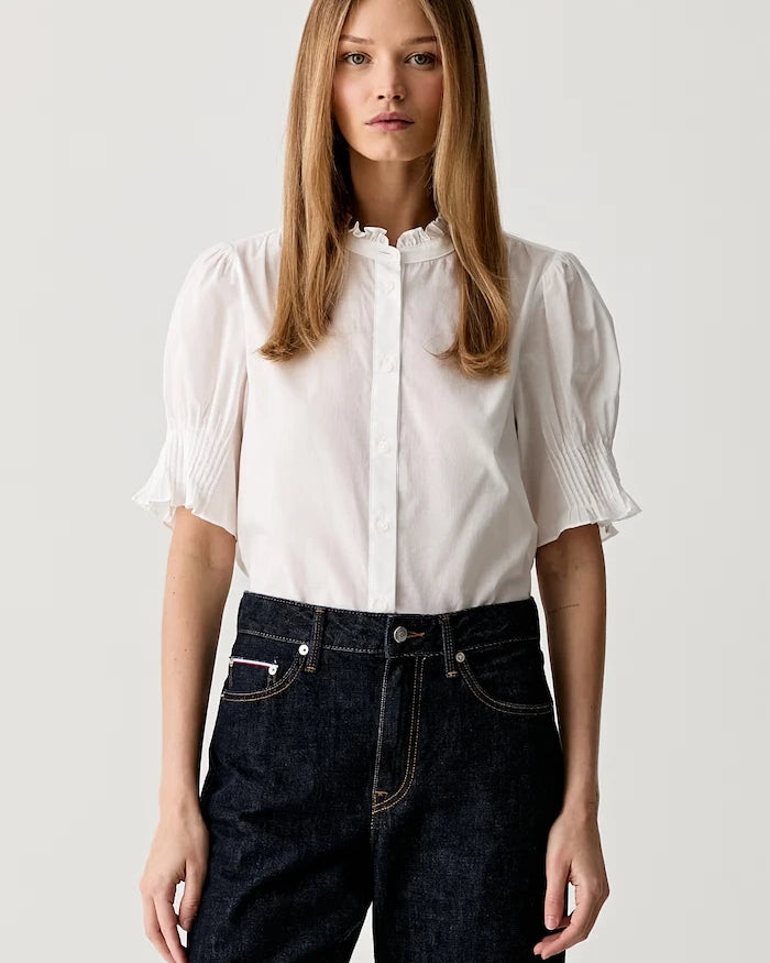 Rag & Bone риза дамска от памук Dakota