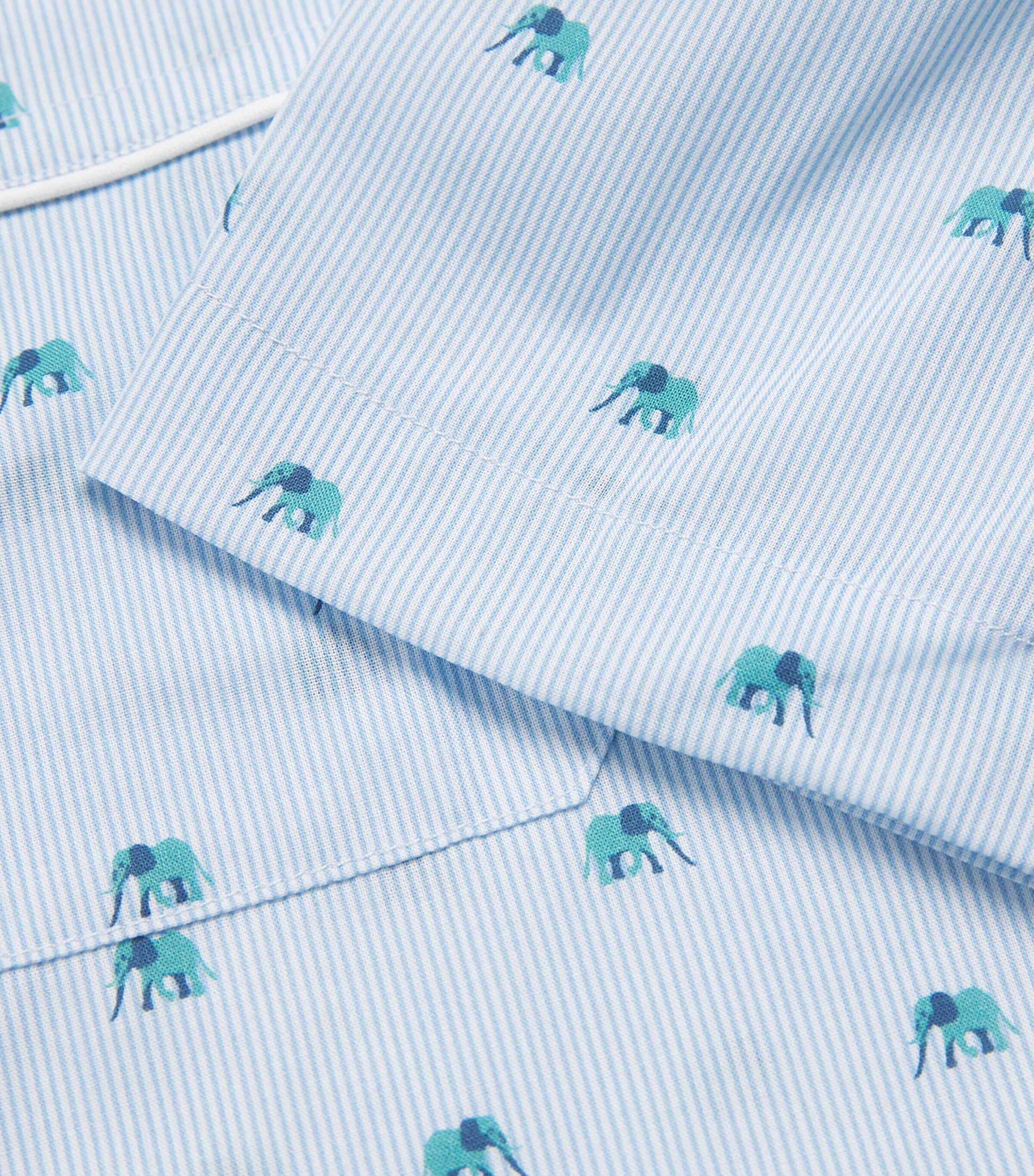 Derek Rose Kids Printed Ledbury Pyjama Set (3-12 Years)