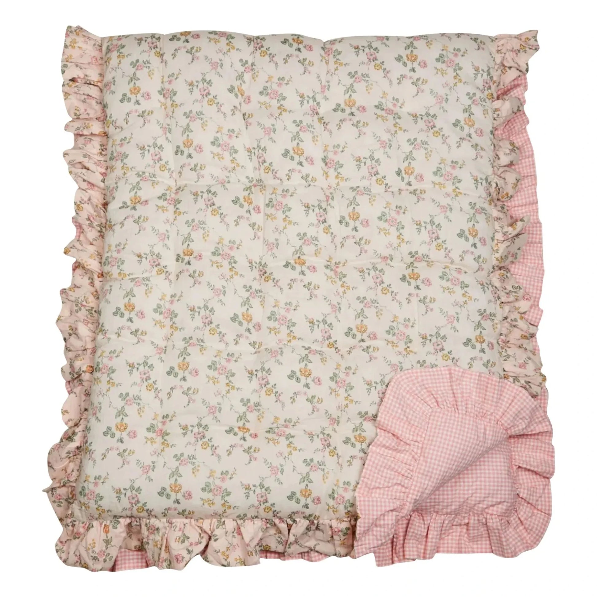 Emile et Ida - Floor mat Rosier | Ecru