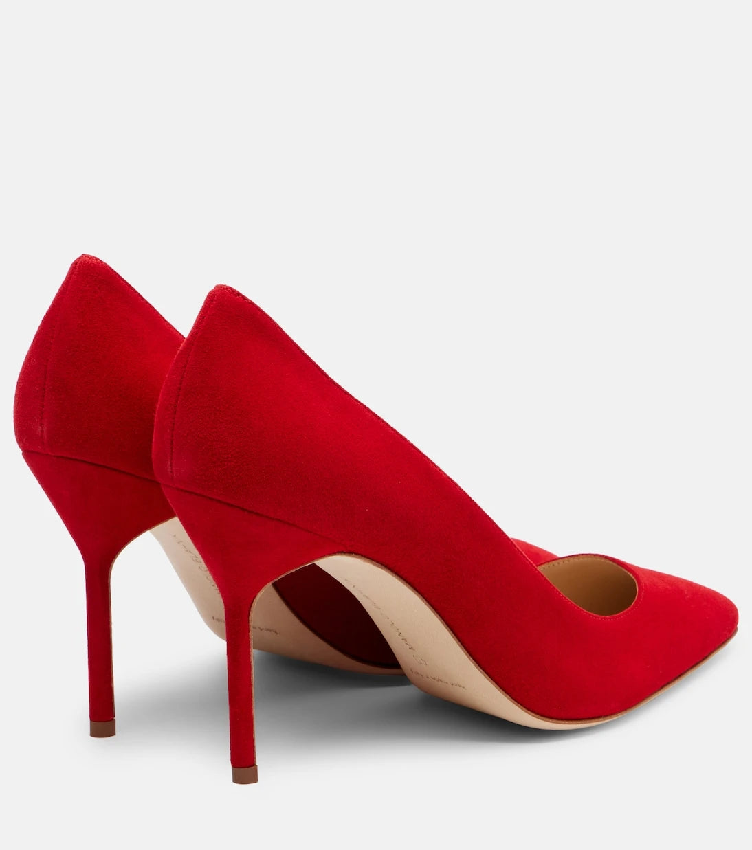 Manolo Blahnik - BB 90 suede pumps