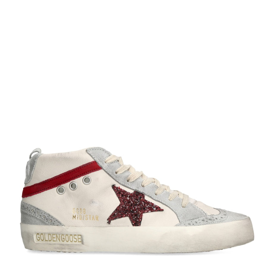 Leather Mid Star Low-Top Sneakers