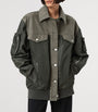 Green Hybrid Verity Bomber Jacket