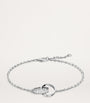 Cartier White Gold and Diamond LOVE Chain Bracelet