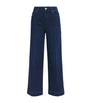 Navy Anessa Wide-Leg Jeans
