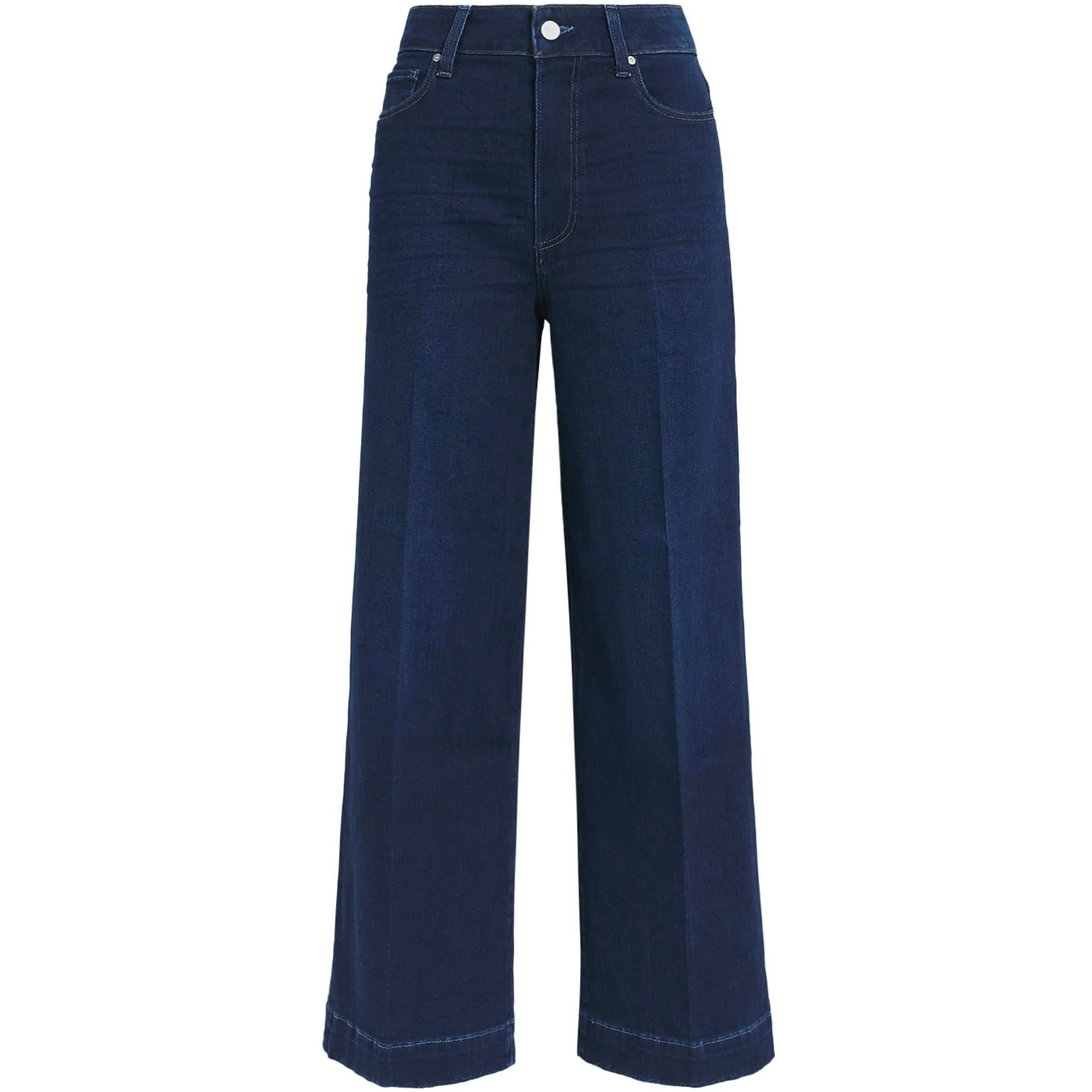 Navy Anessa Wide-Leg Jeans